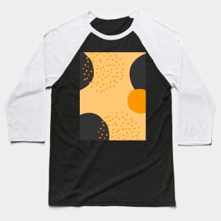 Abstract circle pattern Baseball T-Shirt